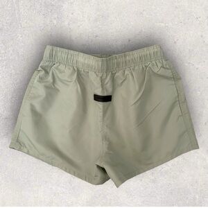 Fear of‎ God ESSENTIALS Men's Activewear Short Sage Green Size L